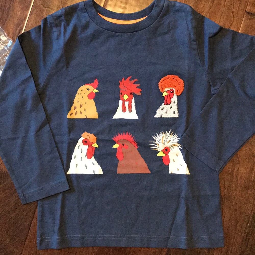 NWT Boys Mini Boden Farm Life T-Shirt VHTF 4/5